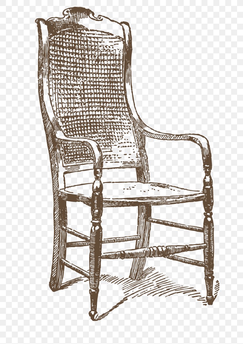 Chair Vector Graphics Illustration Image Design, PNG, 781x1162px, Chair, Armrest, Drawing, Furniture, Interior Design Services Download Free