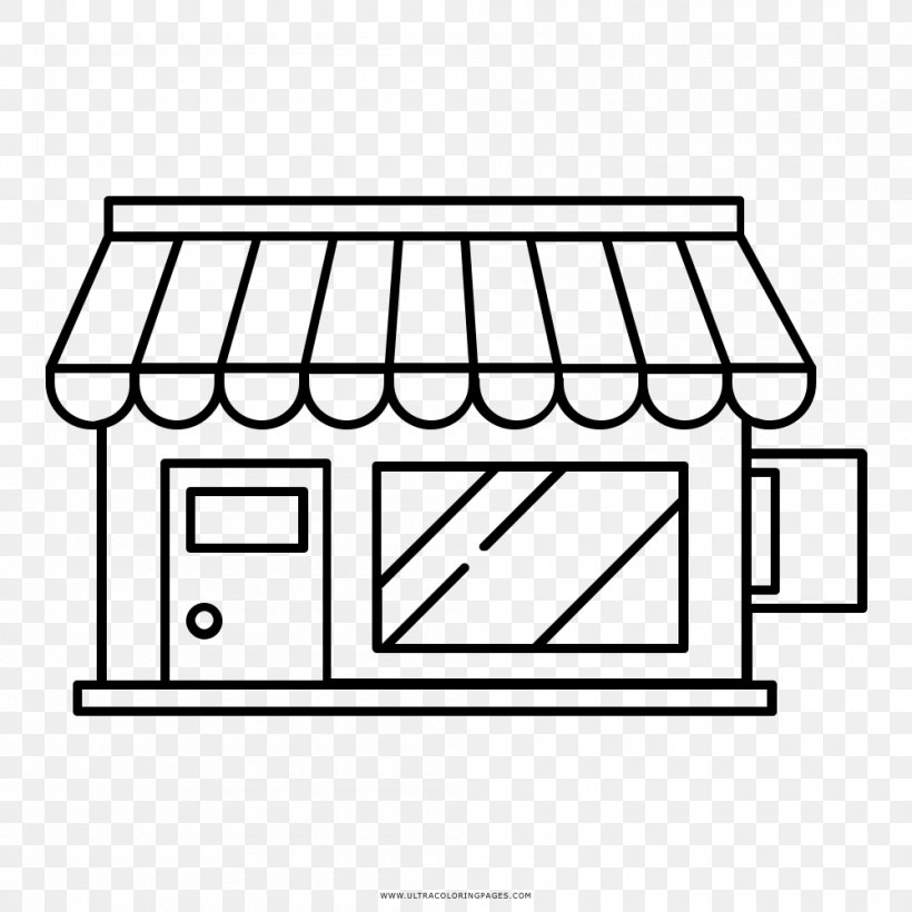 Facade Clip Art, PNG, 1000x1000px, Facade, Area, Black And White, Building, Convenience Shop Download Free
