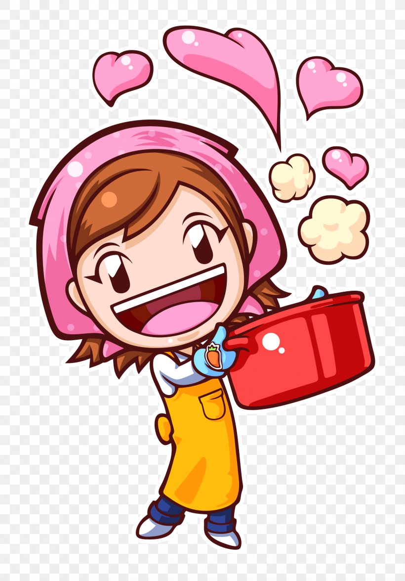 Cooking Mama: World Kitchen COOKING MAMA Lets Cookuff01 [Puzzle] Cooking Mama, PNG, 1647x2362px, Watercolor, Cartoon, Flower, Frame, Heart Download Free