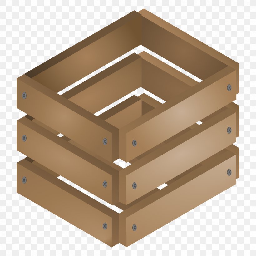 Crate Clip Art, PNG, 2400x2400px, Crate, Box, Container, Drawer, Plywood Download Free