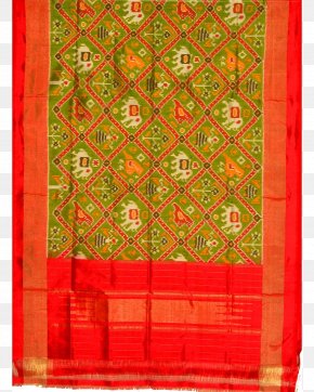Dupatta - Pochampally Saree Ikat Dupatta Sari Bhoodan Pochampally PNG