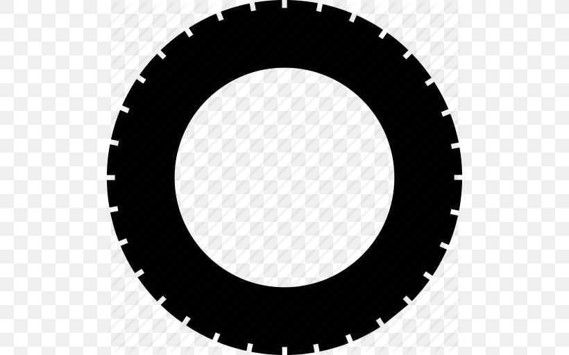 Car Tire Wheel, PNG, 512x512px, Car, Automobile Repair Shop, Black, Black And White, Monochrome Download Free