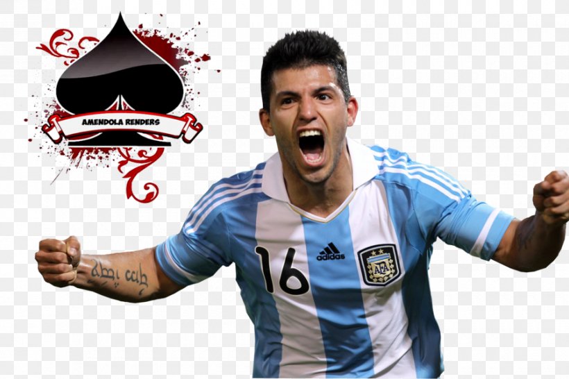 Sergio Agüero Argentina National Football Team 2015–16 Manchester City F.C. Season, PNG, 900x600px, Argentina National Football Team, Brand, Cristiano Ronaldo, Deviantart, Facial Hair Download Free
