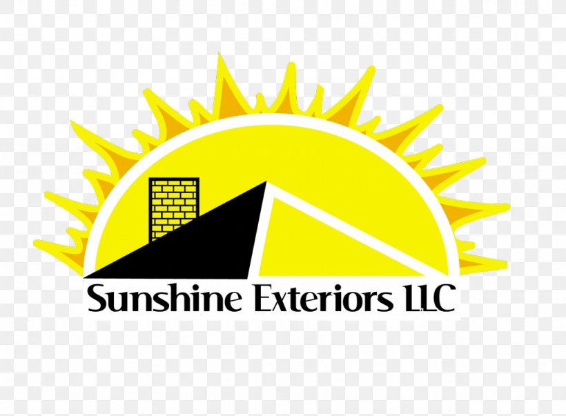 Sunshine Exteriors Logo Graphic Design, PNG, 1024x754px, Logo, Area, Barrington, Brand, General Contractor Download Free