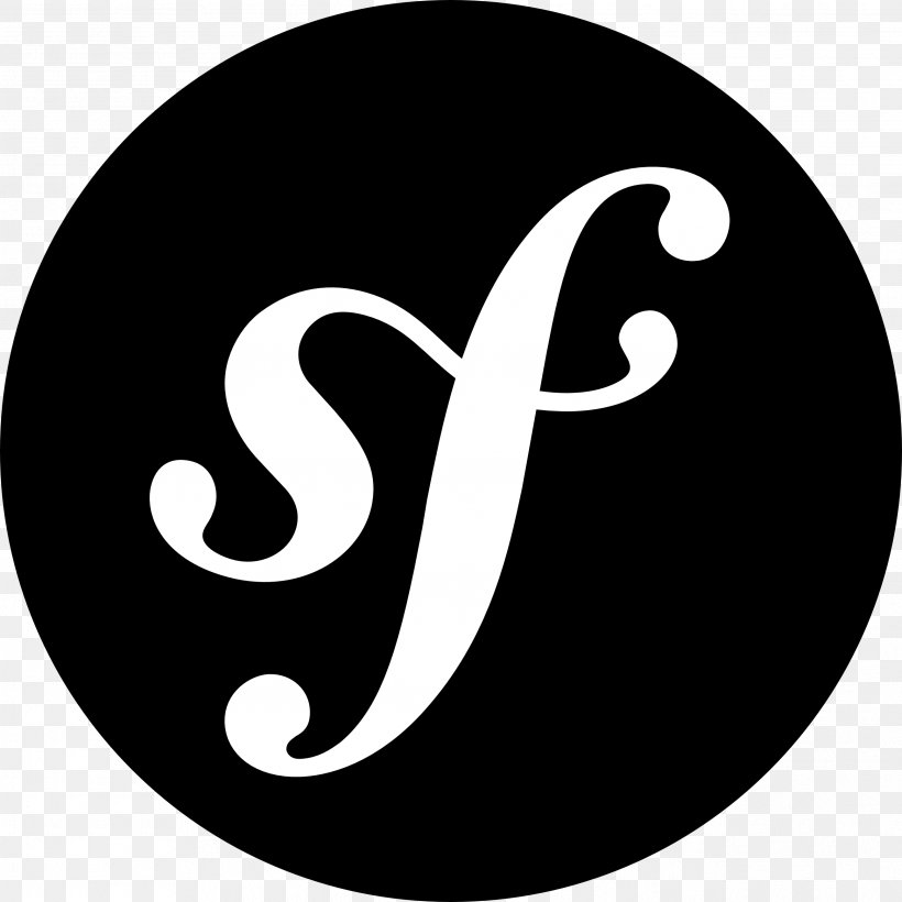 Symfony PHP Computer Software Bootstrap Software Framework, PNG, 2588x2588px, Symfony, Black And White, Bootstrap, Brand, Cakephp Download Free