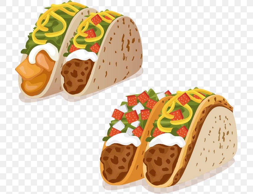 Taco Mexican Cuisine Fast Food Burrito, PNG, 721x627px, Taco, Burrito, Chili Pepper, Cuisine, Del Taco Download Free