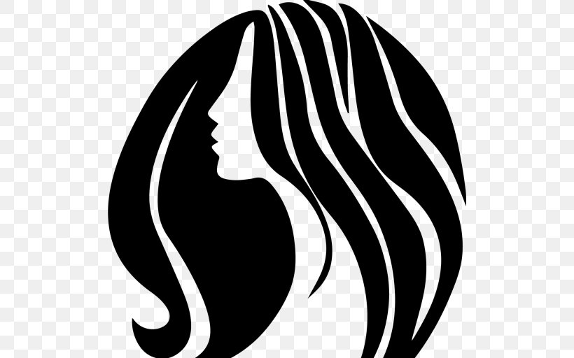 Woman Hair, PNG, 512x512px, Beauty Parlour, Bangs, Beauty, Blackandwhite, Hair Download Free