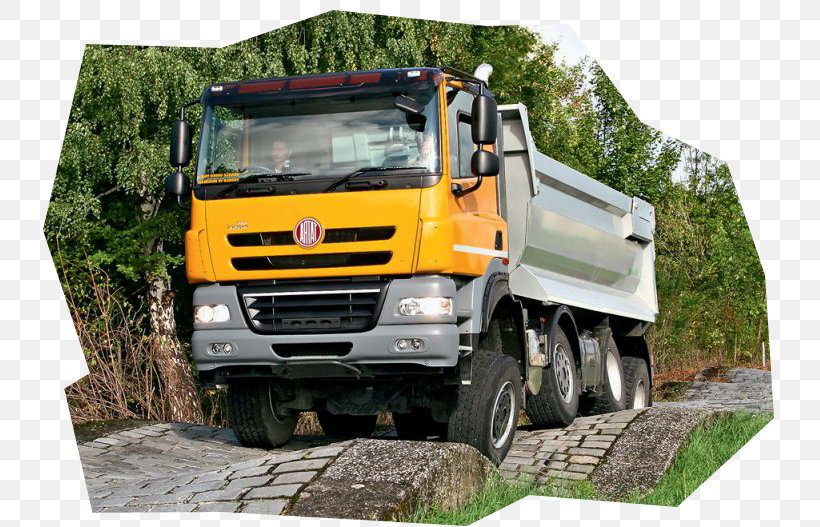 Commercial Vehicle Tatra Car Dump Truck Dumper, PNG, 745x527px, Commercial Vehicle, Asphalt, Automotive Exterior, Car, Cargo Download Free