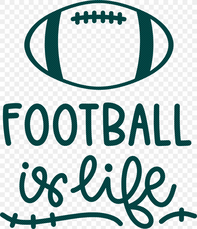 Football Is Life Football, PNG, 2580x3000px, Football, Geometry, Green, Line, Logo Download Free