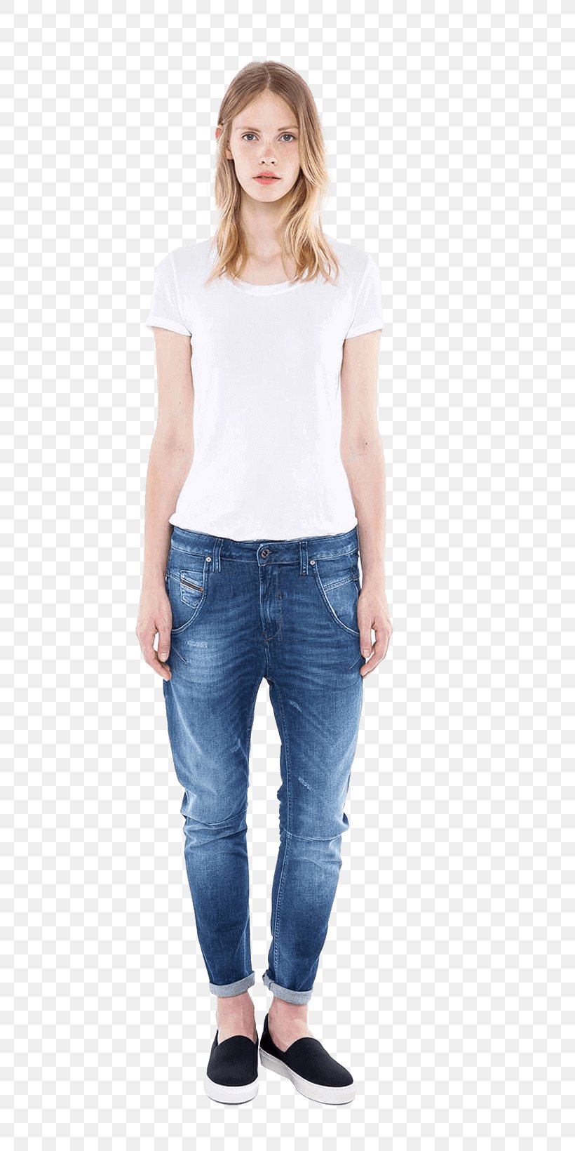 Jeans T-shirt Boyfriend Denim Waist, PNG, 667x1640px, Jeans, Abdomen, Blue, Boyfriend, Boyshorts Download Free