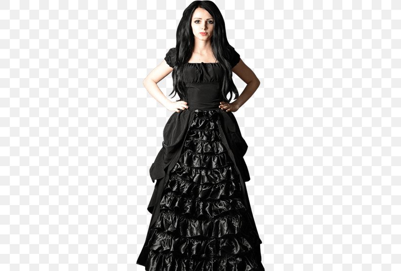 Little Black Dress Wedding Dress Ball Gown Victorian Fashion, PNG, 555x555px, Little Black Dress, Ball Gown, Black, Bridal Party Dress, Clothing Download Free