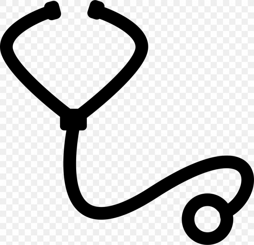Stethoscope Medicine Physician, PNG, 980x946px, Stethoscope, Auscultation, Black And White, Body Jewelry, Clinic Download Free