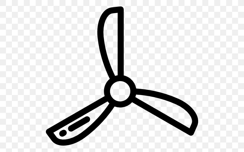 Propeller Clip Art, PNG, 512x512px, Propeller, Airplane, Area, Black And White, Symbol Download Free