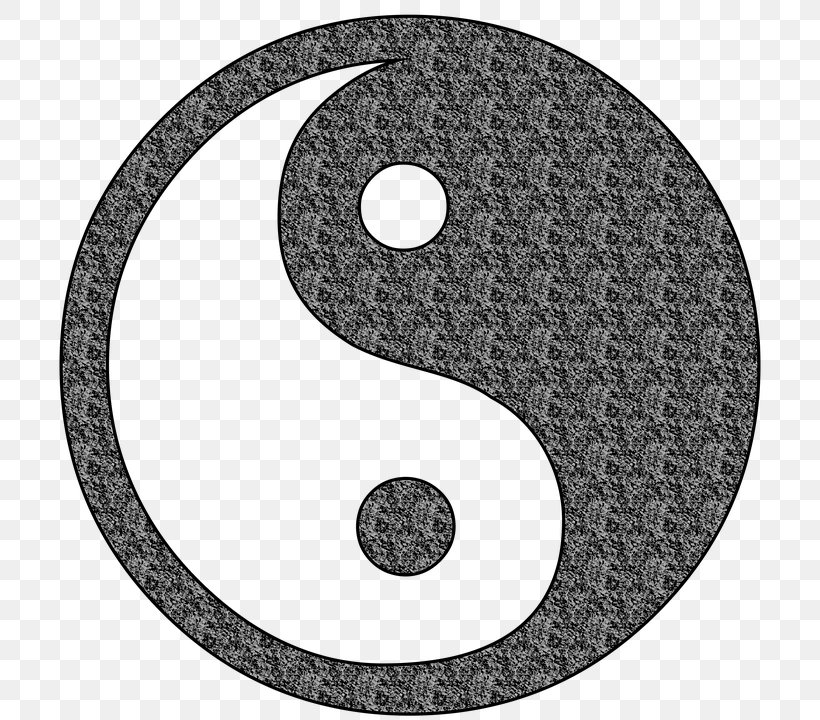 Yin And Yang Symbol Tao, PNG, 720x720px, Yin And Yang, Decal, Idea, Image File Formats, Number Download Free