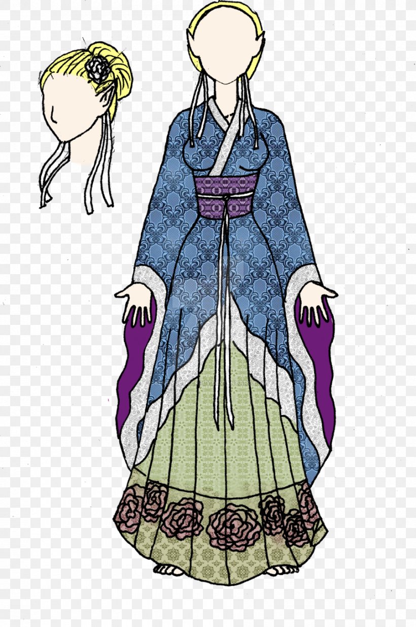 Robe Gown Clothing Kimono Costume, PNG, 900x1356px, Robe, Art, Asgard, Character, Clothing Download Free