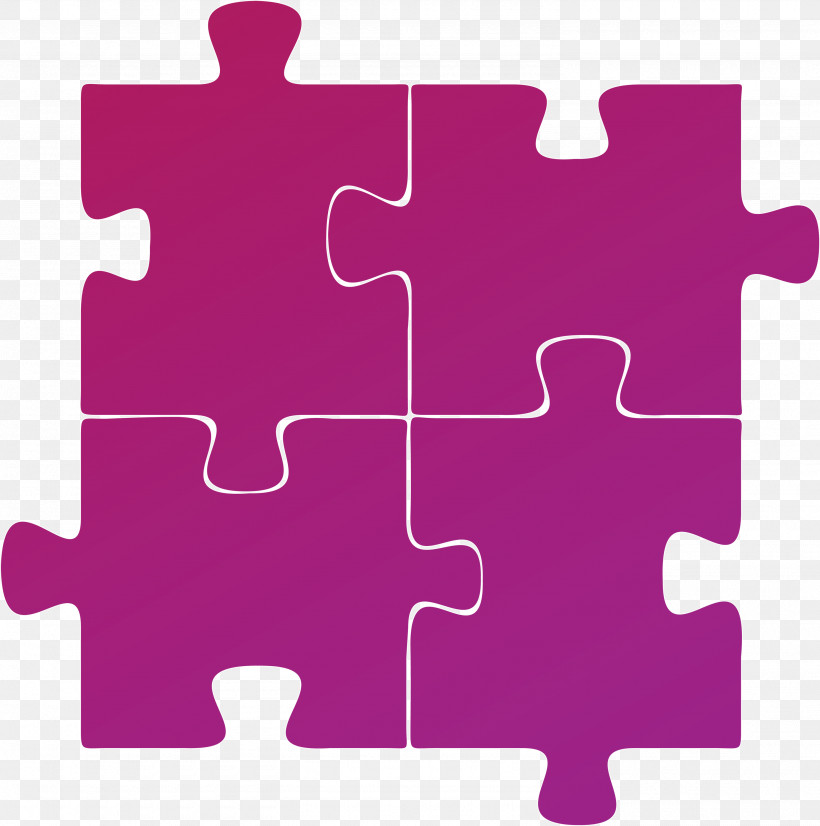 Puzzle, PNG, 2975x3000px, Puzzle, Jigsaw Puzzle, Magenta, Pink, Toy Download Free