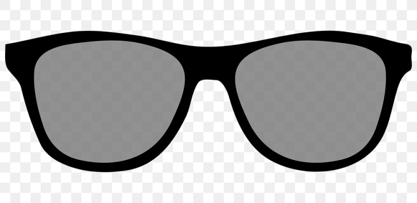Sunglasses Vector Graphics Image, PNG, 800x400px, Sunglasses, Aviator Sunglasses, Black, Black And White, Drawing Download Free