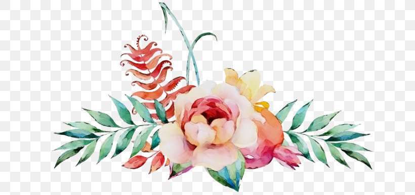 Watercolor Floral Background, PNG, 700x386px, Watercolor, Artificial Flower, Cake, Cut Flowers, Decal Download Free