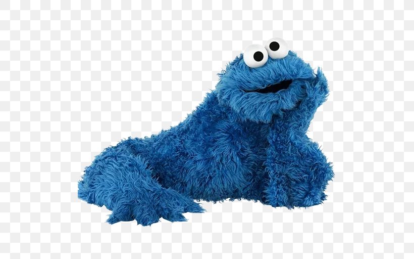Happy Birthday, Cookie Monster Biscuits Chocolate Chip Cookie Oscar The Grouch, PNG, 512x512px, Cookie Monster, Biscuit, Biscuits, Chocolate Chip Cookie, Electric Blue Download Free