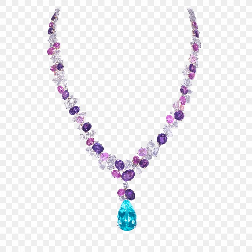 Jewellery Necklace Purple Amethyst Tourmaline, PNG, 3227x3227px, Jewellery, Amethyst, Bead, Body Jewelry, Carat Download Free