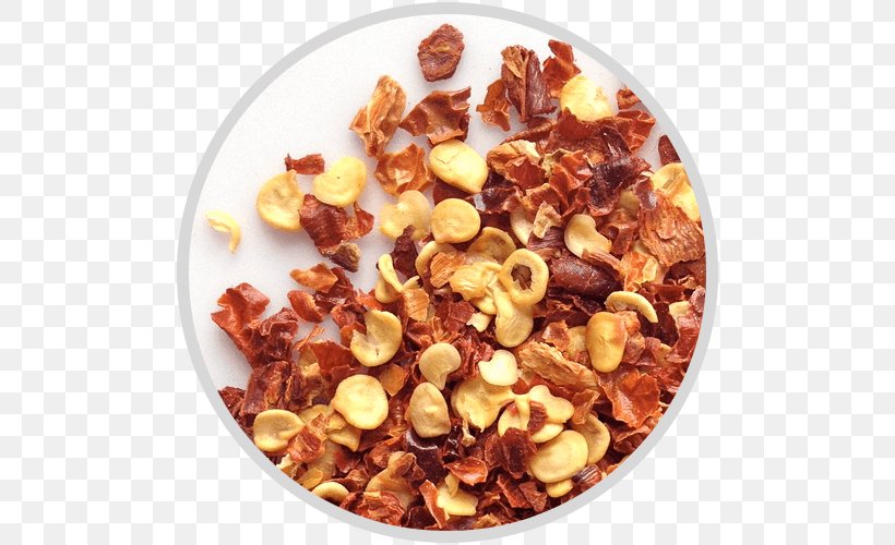 Muesli Tea Crushed Red Pepper Rock Candy Chili Pepper, PNG, 500x500px, Muesli, Breakfast Cereal, Caramel, Chili Pepper, Crushed Red Pepper Download Free