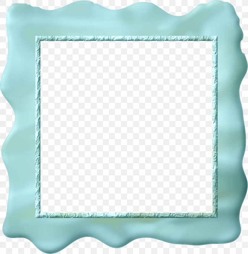 Picture Frames 0 Paper Turquoise Rectangle, PNG, 880x902px, 2017, Picture Frames, Aqua, Letter, Mirror Download Free