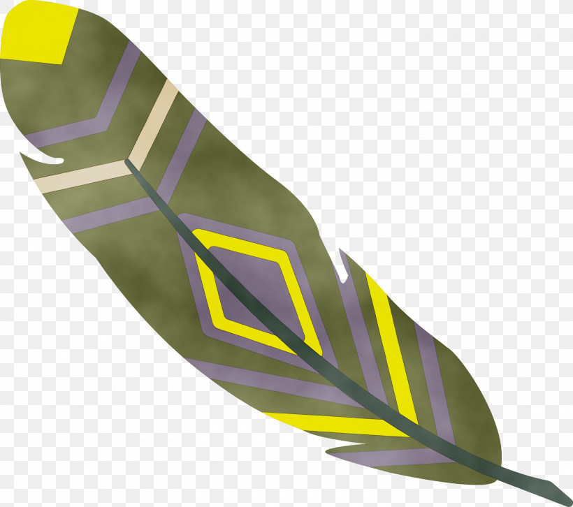 Feather, PNG, 3000x2659px, Cartoon Feather, Feather, Paint, Vintage Feather, Watercolor Download Free