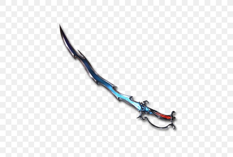 Granblue Fantasy Weapon Blade Tanzanite GameWith, PNG, 640x554px, Granblue Fantasy, Arma Bianca, Blade, Blue, Cold Weapon Download Free