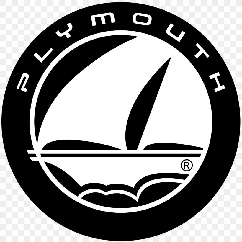 Plymouth Car Chrysler Neon Logo, PNG, 1200x1200px, Plymouth, Area, Black, Black And White, Brand Download Free