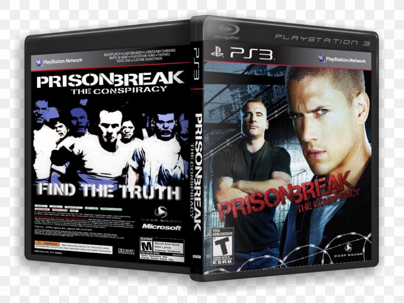 Prison Break: The Conspiracy PlayStation Xbox 360 Sengoku Basara 4, PNG, 852x639px, Prison Break The Conspiracy, Brand, Dvd, Electronics, Film Download Free