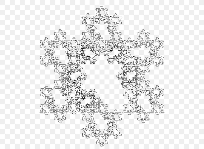 The Fractal Geometry Of Nature Hausdorff Dimension Curve Geometric Shape, PNG, 600x600px, Fractal, Benoit Mandelbrot, Black And White, Body Jewelry, Curve Download Free