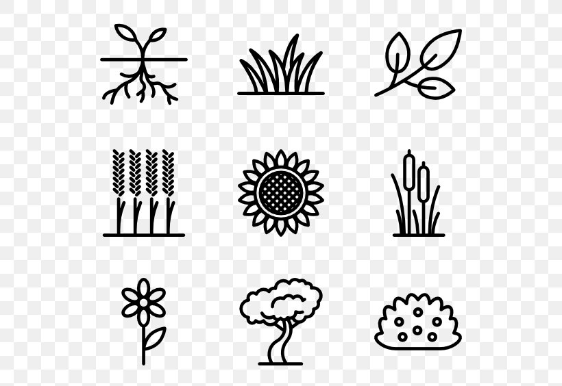 Flower Black And White Clip Art, PNG, 600x564px, Flower, Area, Art, Black, Black And White Download Free