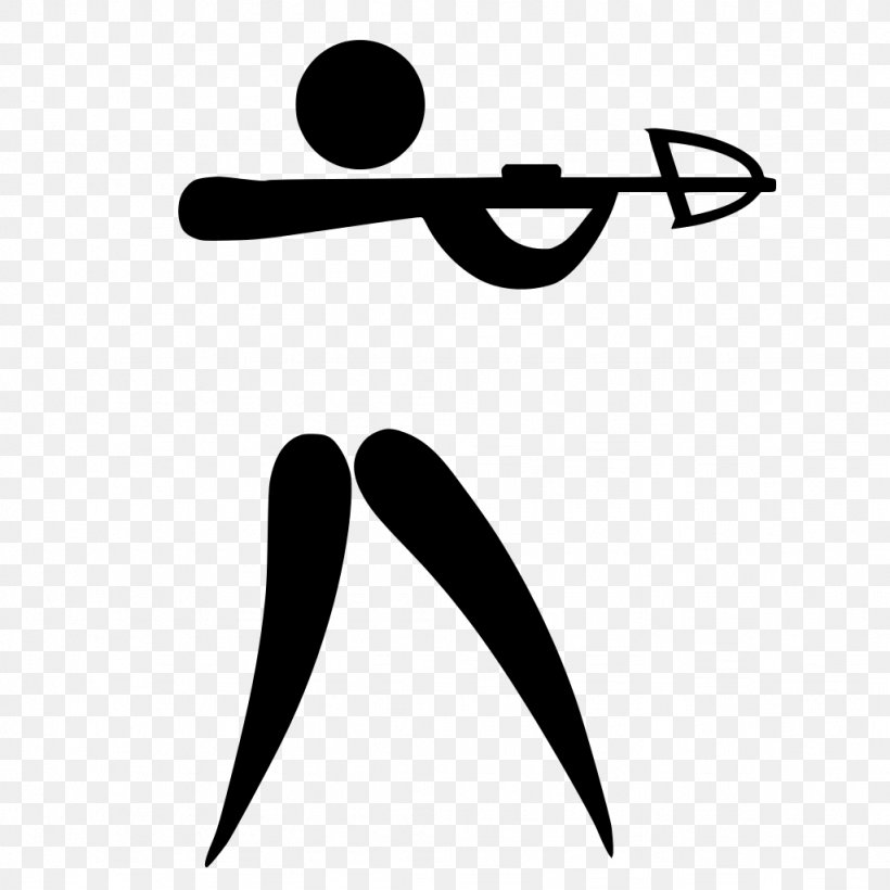 Olympic Games Shooting Sport ISSF World Shooting Championships, PNG, 1024x1024px, Olympic Games, Archery, Area, Black, Black And White Download Free