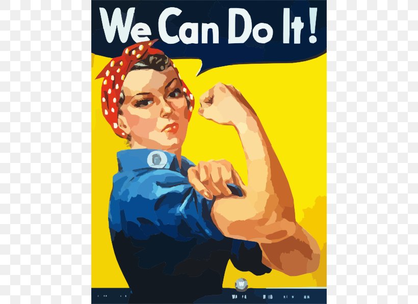 Naomi Parker United States We Can Do It! Second World War Rosie The Riveter, PNG, 462x597px, United States, Advertising, Album Cover, Art, Cartoon Download Free