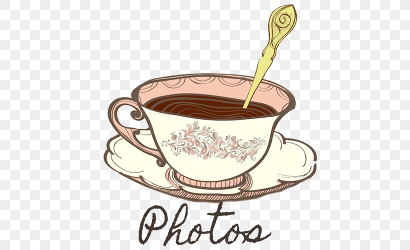Bakery Tea Party Clip Art, PNG, 500x500px, Bakery, Caffeine, Cake, Coffee, Coffee Cup Download Free