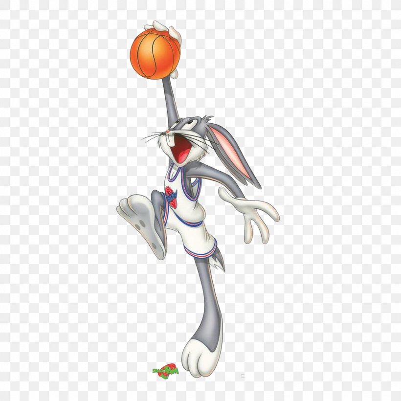 Bugs Bunny Sylvester Space Jam Looney Tunes Cardboard Cut-Outs, PNG, 1024x1024px, Watercolor, Cartoon, Flower, Frame, Heart Download Free