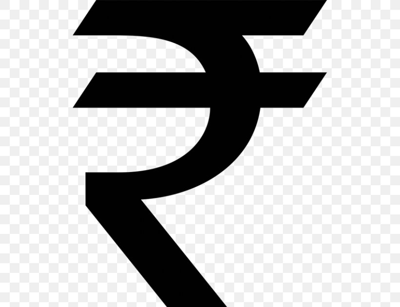 Indian Rupee Sign Symbol, PNG, 522x630px, Indian Rupee Sign, Black, Black And White, Brand, Coin Download Free