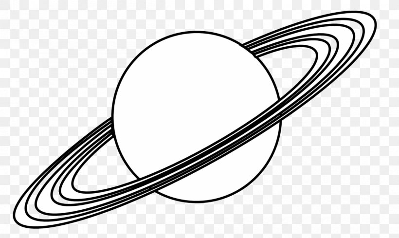 Saturn Planet Earth Black And White Clip Art, PNG, 1200x717px, Saturn, Auto Part, Black, Black And White, Coloring Book Download Free