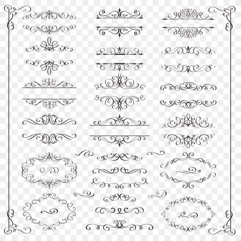 Stock Illustration Royalty-free Ornament Illustration, PNG, 1876x1876px, Royaltyfree, Art, Black And White, Body Jewelry, Calligraphy Download Free