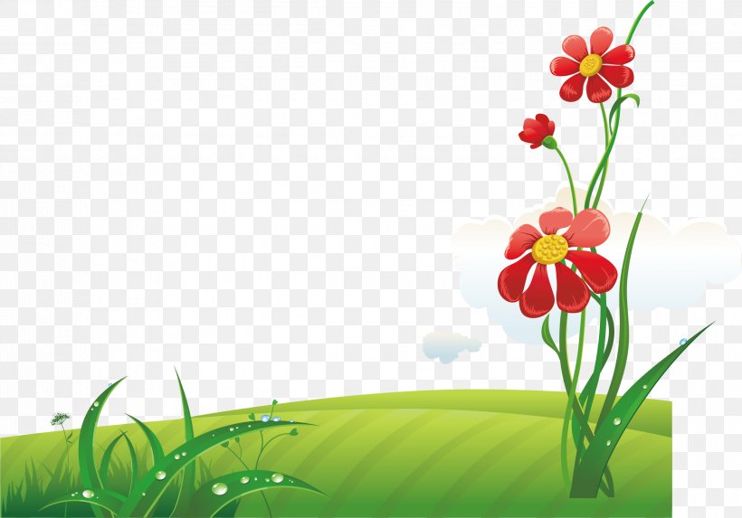 Wallpaper, PNG, 2319x1621px, Flower, Cartoon, Flora, Floral Design, Floristry Download Free
