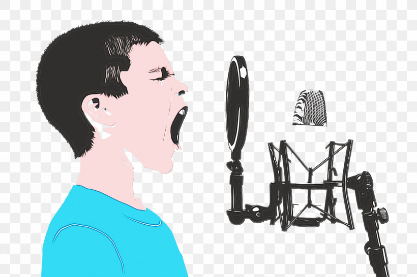 Microphone, PNG, 1920x1280px, Watercolor, Audio Equipment, Microphone, Music Download, Musician Download Free