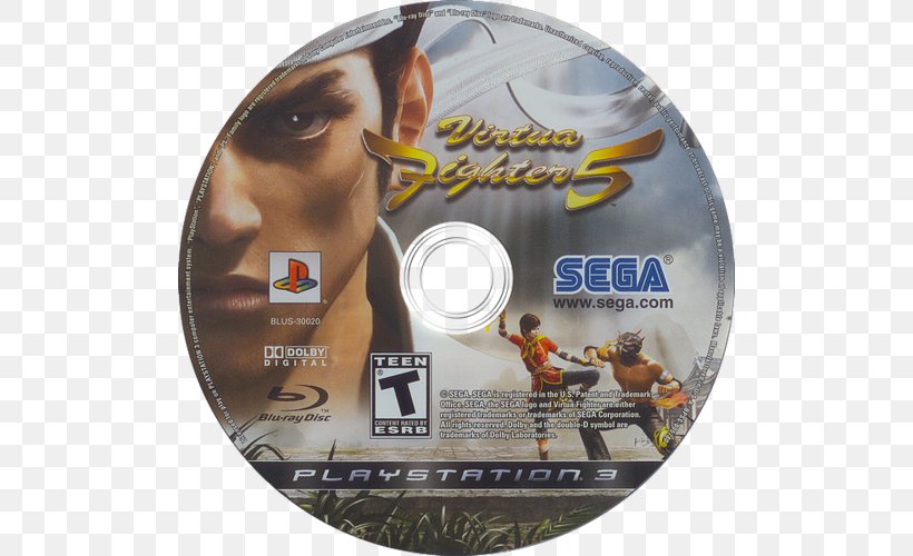 Virtua Fighter 5 PlayStation 2 Xbox 360 Virtua Tennis 3, PNG, 500x500px, Virtua Fighter 5, Compact Disc, Data Storage Device, Dvd, Game Download Free
