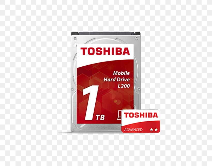 Laptop Hard Drives Toshiba L200 Serial ATA Terabyte, PNG, 640x640px, Laptop, Brand, Data Storage, Disk Storage, Hard Drives Download Free