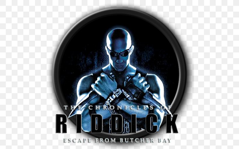 The Chronicles Of Riddick: Escape From Butcher Bay The Chronicles Of Riddick: Assault On Dark Athena YouTube Vaako, PNG, 512x512px, Riddick, Actor, Chronicles Of Riddick, Eyewear, Film Download Free