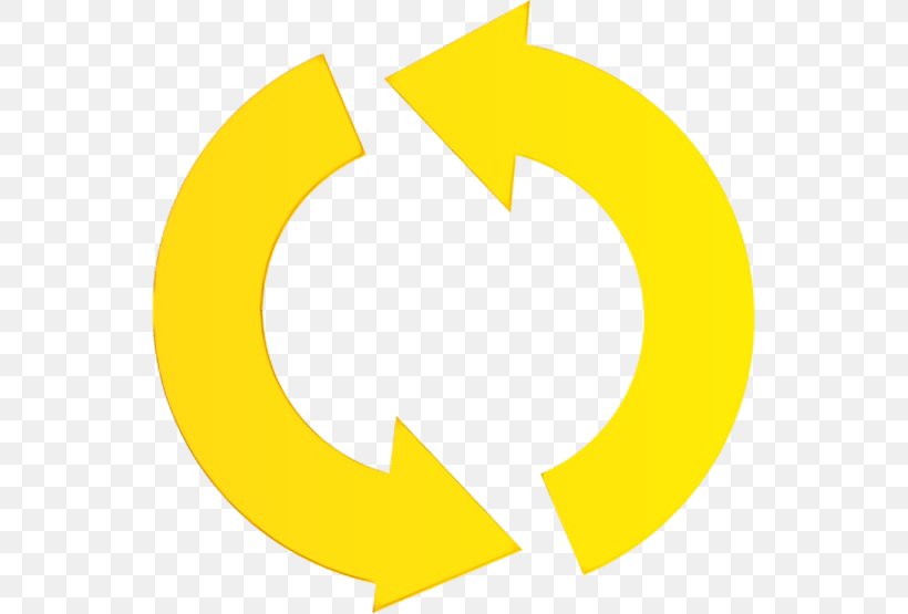 Yellow Clip Art Symbol Font Logo, PNG, 545x555px, Watercolor, Logo, Paint, Symbol, Wet Ink Download Free