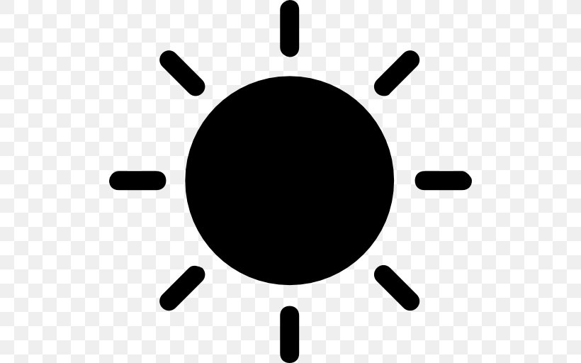 Black Sun Shape Solar Symbol Sunlight Png 512x512px Black Sun