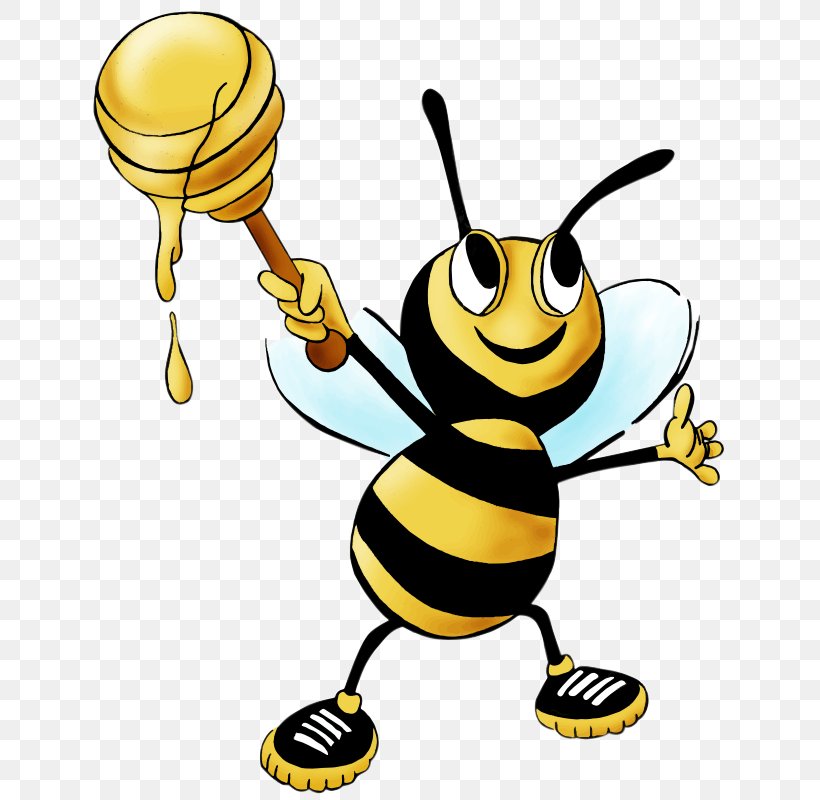 Honey Bee Clip Art, PNG, 645x800px, Bee, Artwork, Bumblebee, Cartoon, Drawing Download Free