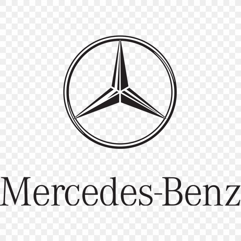 Mercedes-Benz X-Class Daimler AG Logo Mercedes-Stern, PNG, 953x953px, Mercedesbenz, Area, Black And White, Brand, Daimler Ag Download Free