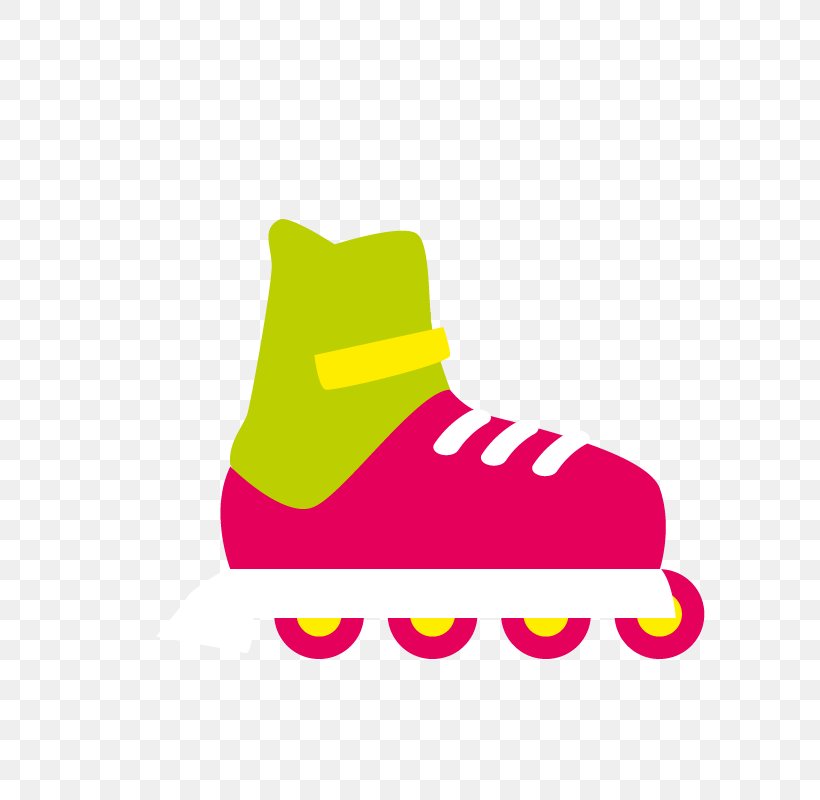 Shoe Roller Skating Skateboarding Roller Skates, PNG, 800x800px, Shoe, Area, Art, Cartoon, Footwear Download Free