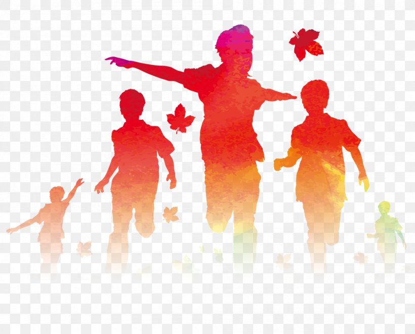 Silhouette Illustration, PNG, 1000x805px, Silhouette, Adolescence, Art, Child, Happiness Download Free